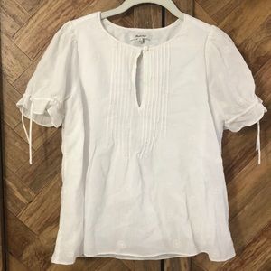 Madewell White blouse